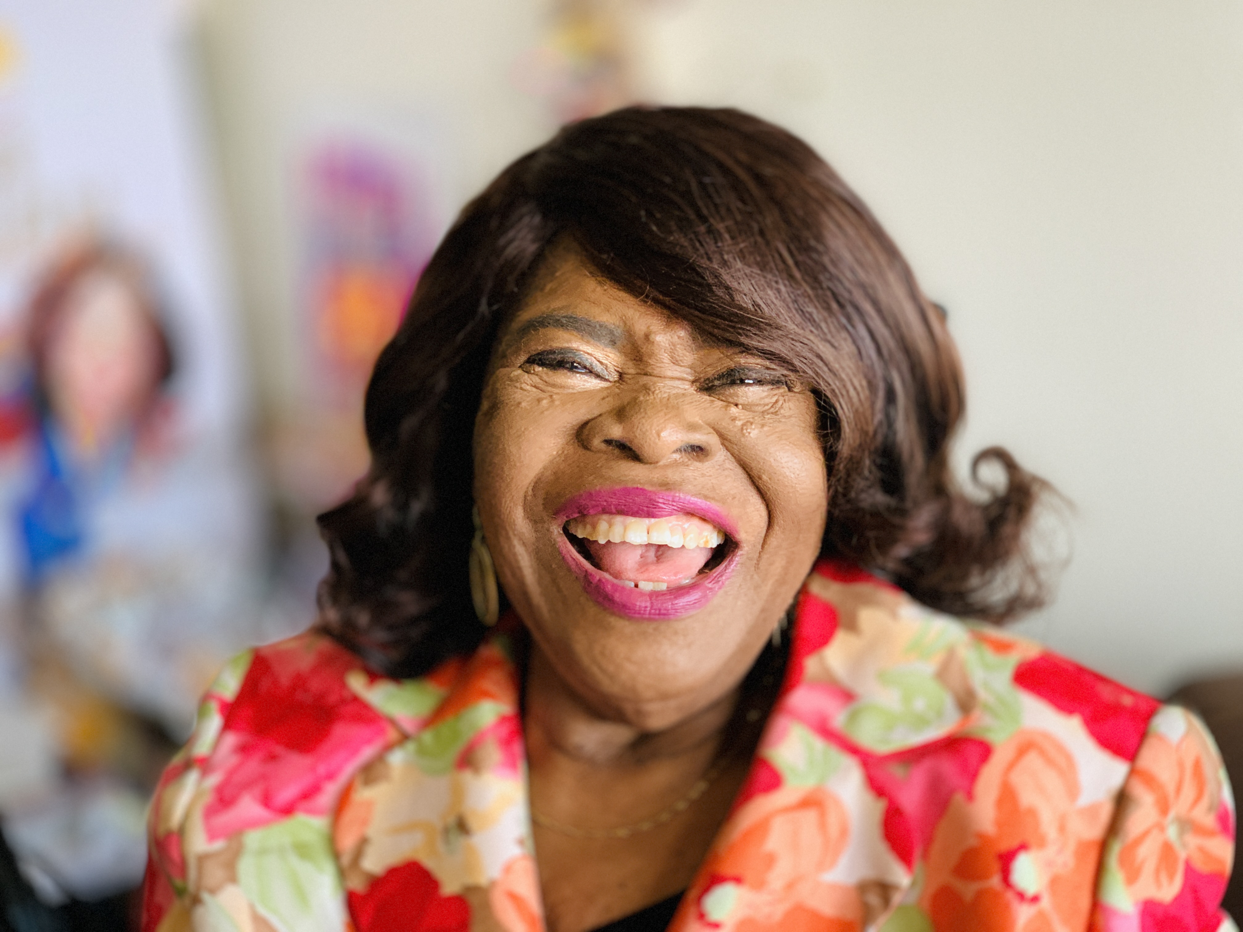 Gloria with loved ones